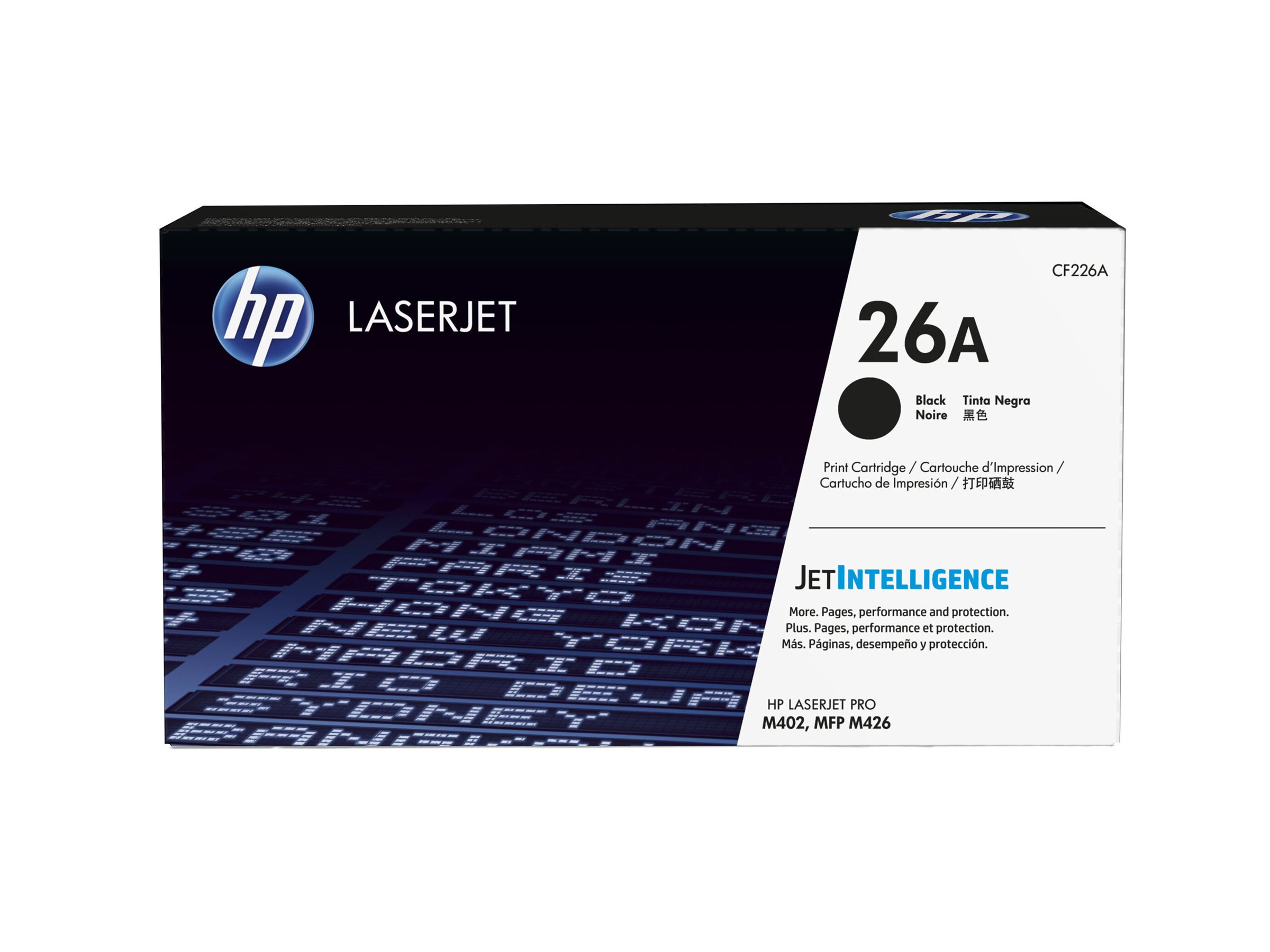 HP 26A       Schwarz     LaserJet    Tonerpatrone