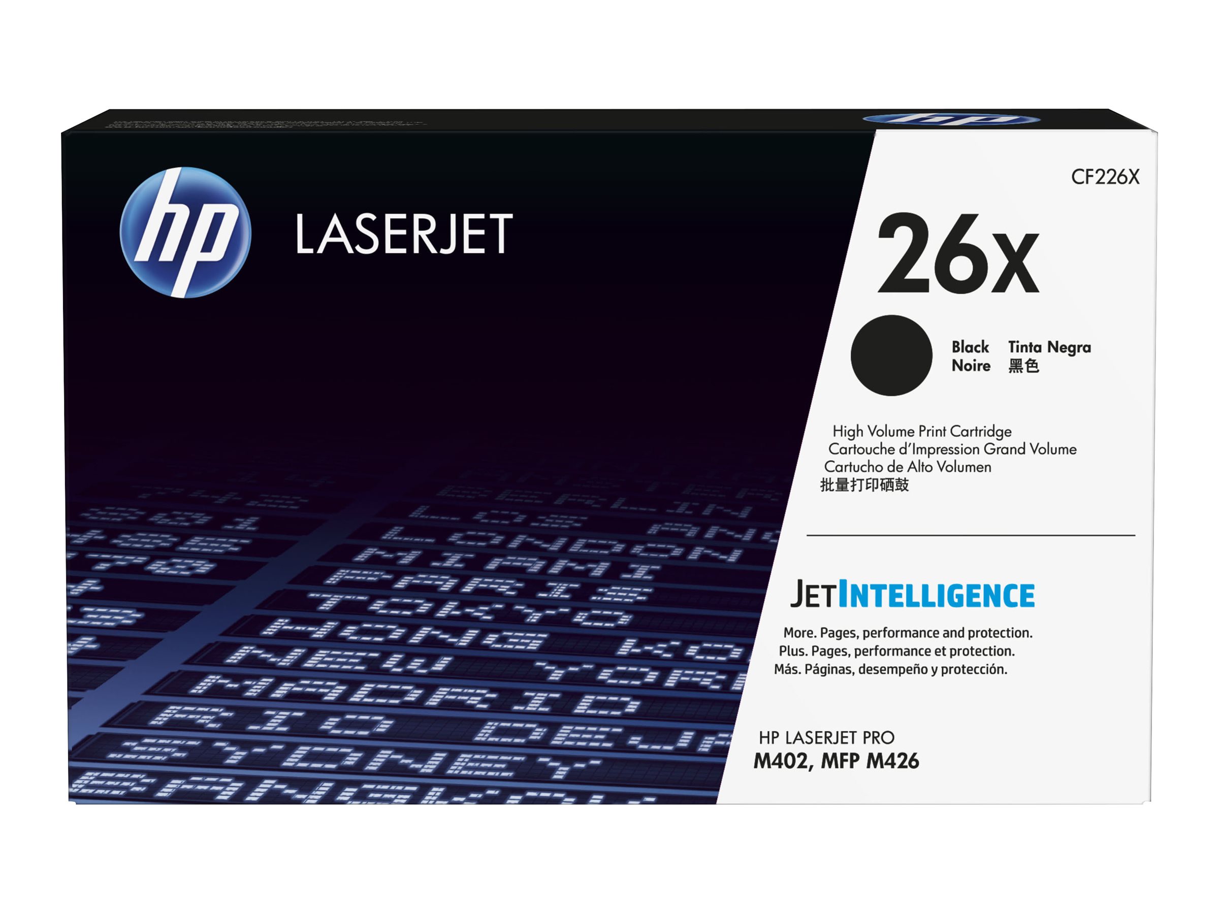 HP Toner 26X CF226X Schwarz Bis zu 9.000 Seiten ISO/IEC 19752