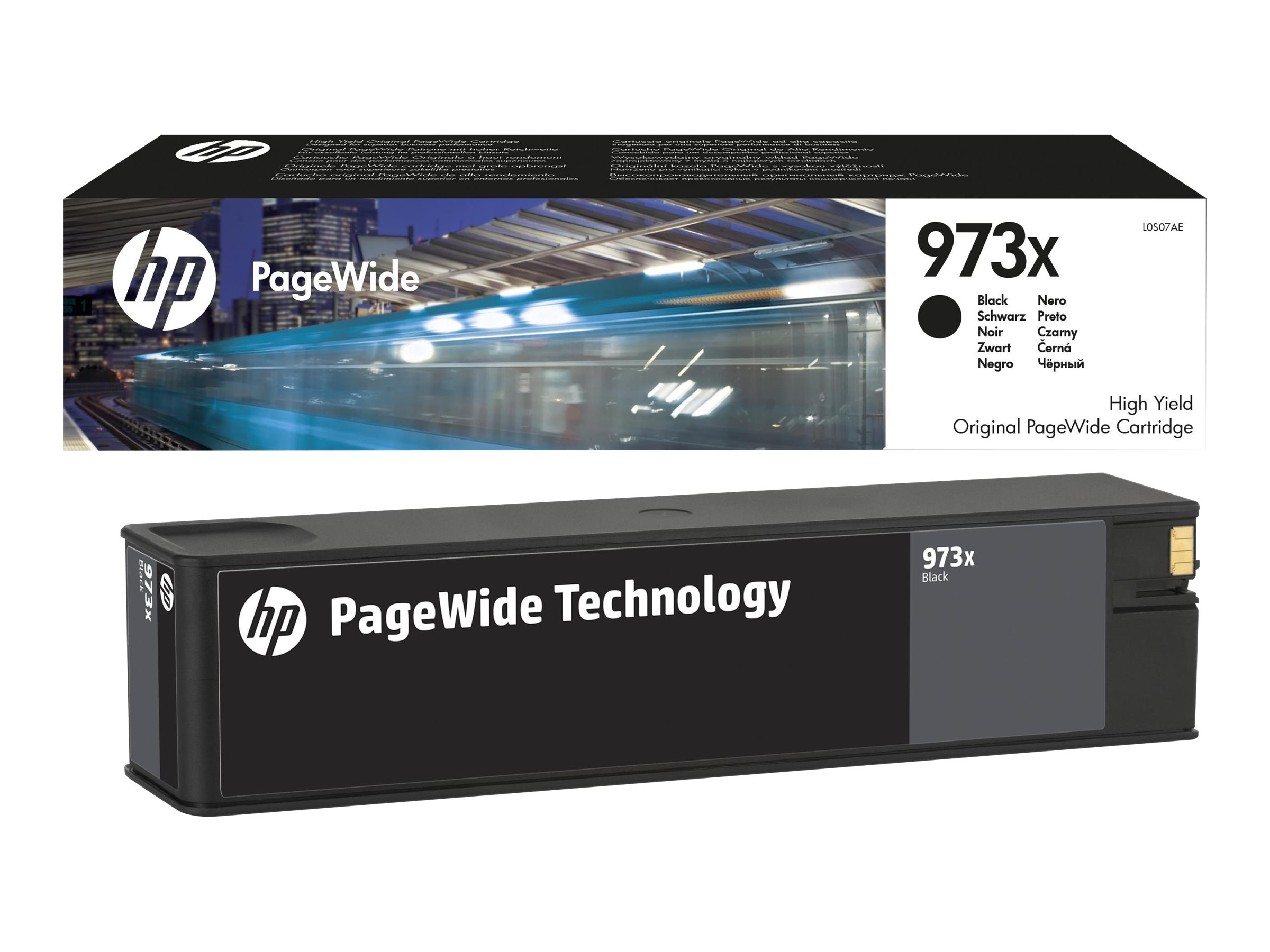 HP 973X High Yield Black Original PageWide Cartridge ink cartridge