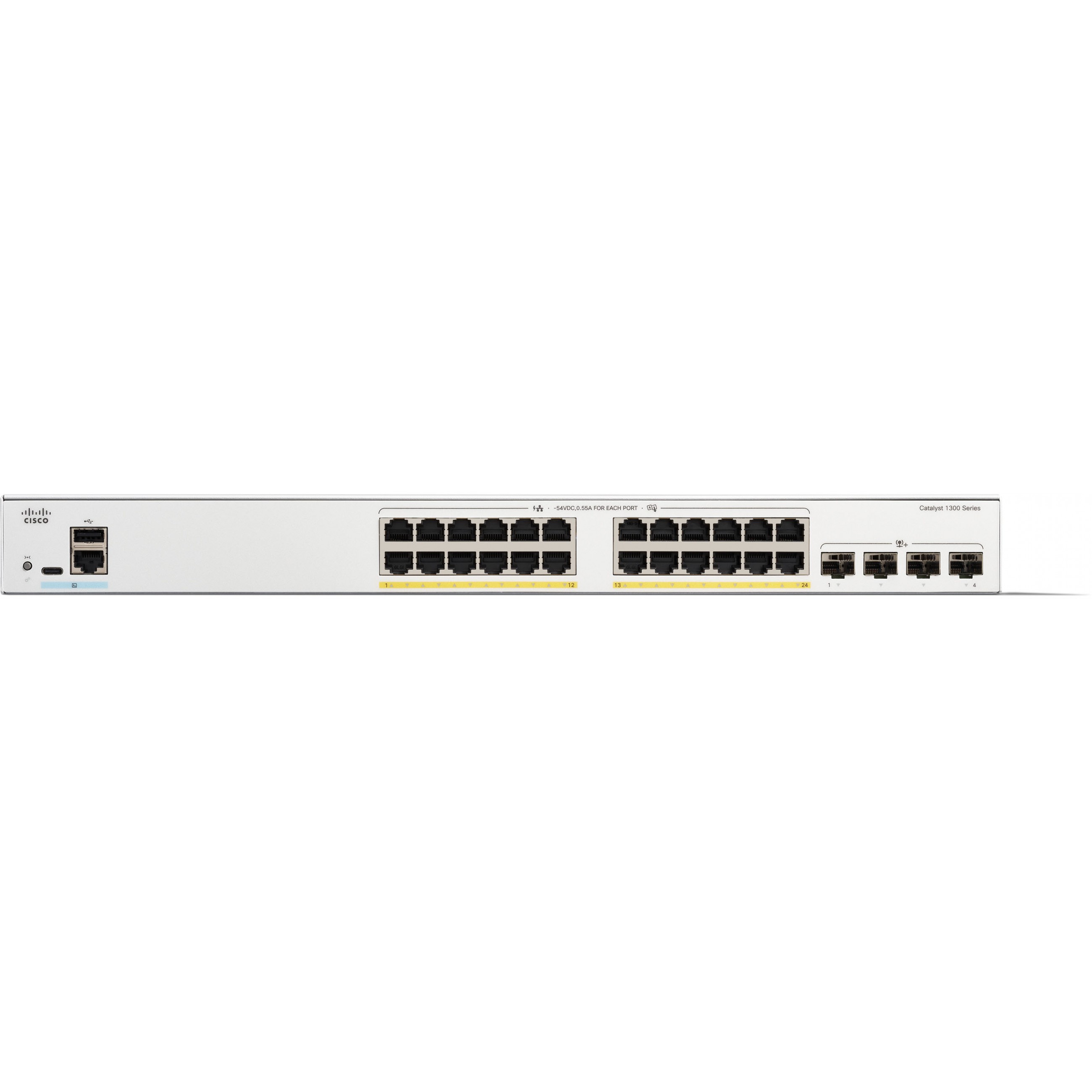 CISCO Catalyst 1300 24-port GE PoE 4x10G