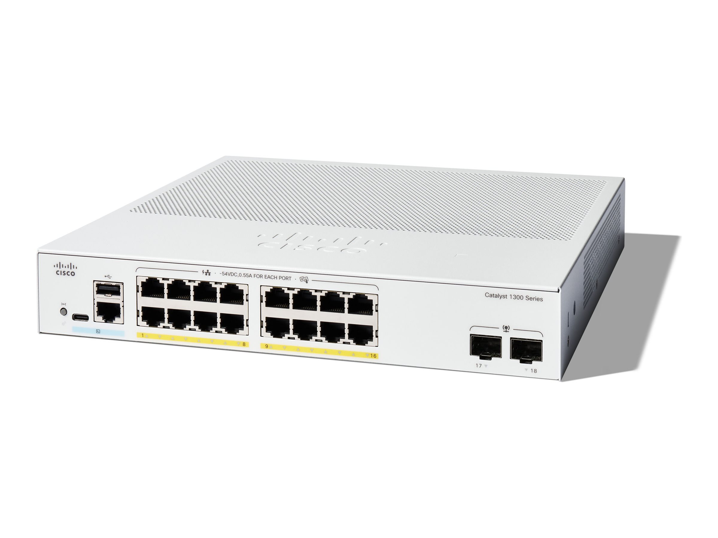Cisco C1300-16P-2G network switch