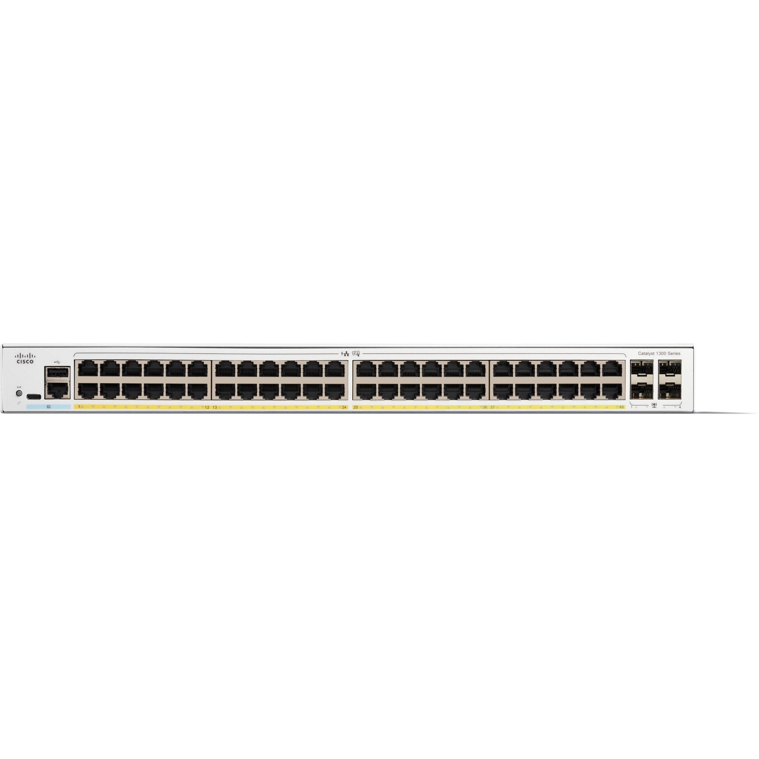 CISCO Catalyst 1300 48-port GE PoE 4x1G