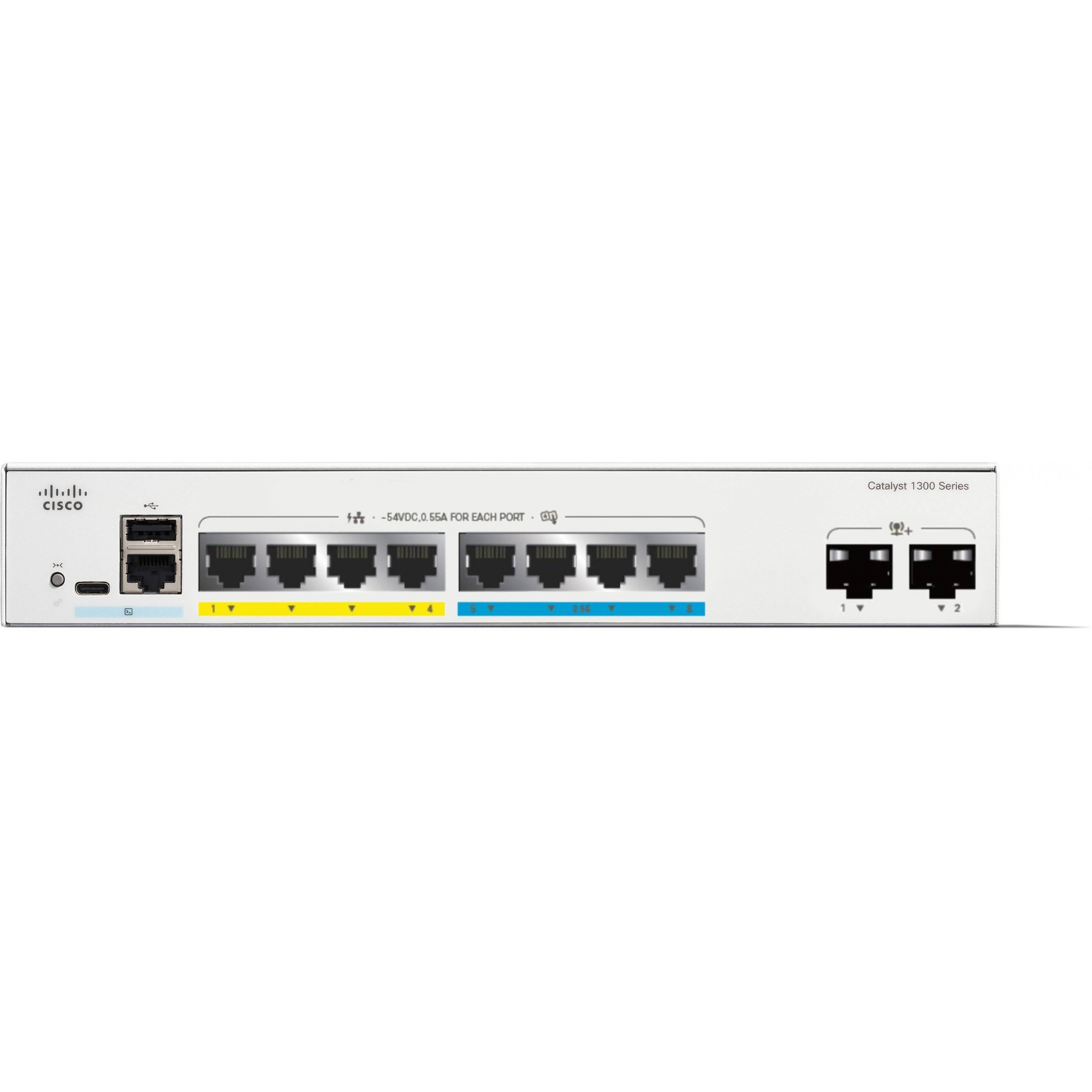 Cisco Catalyst C1300-8MGP-2X network switch