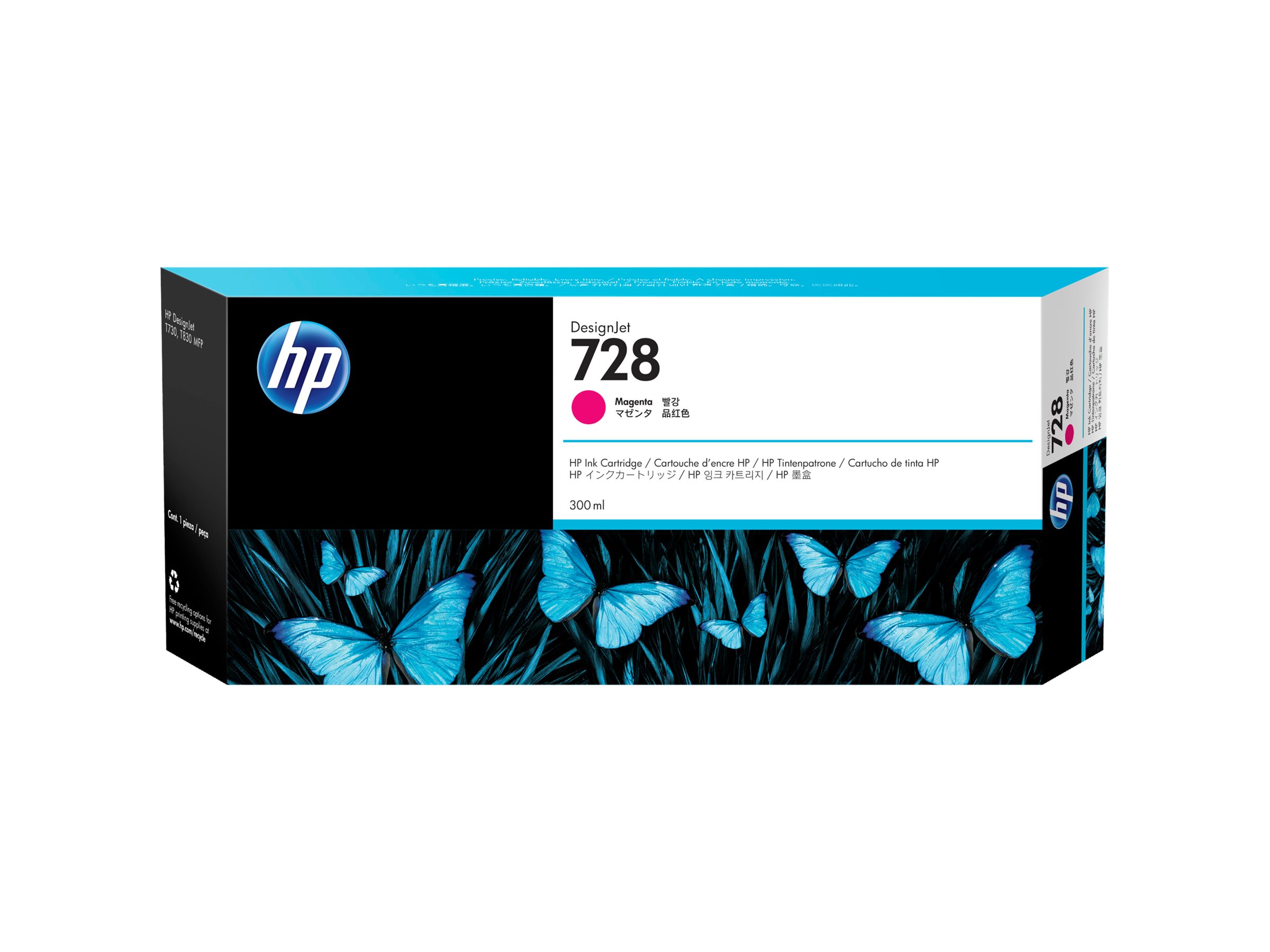 HP 728 300-ml Magenta