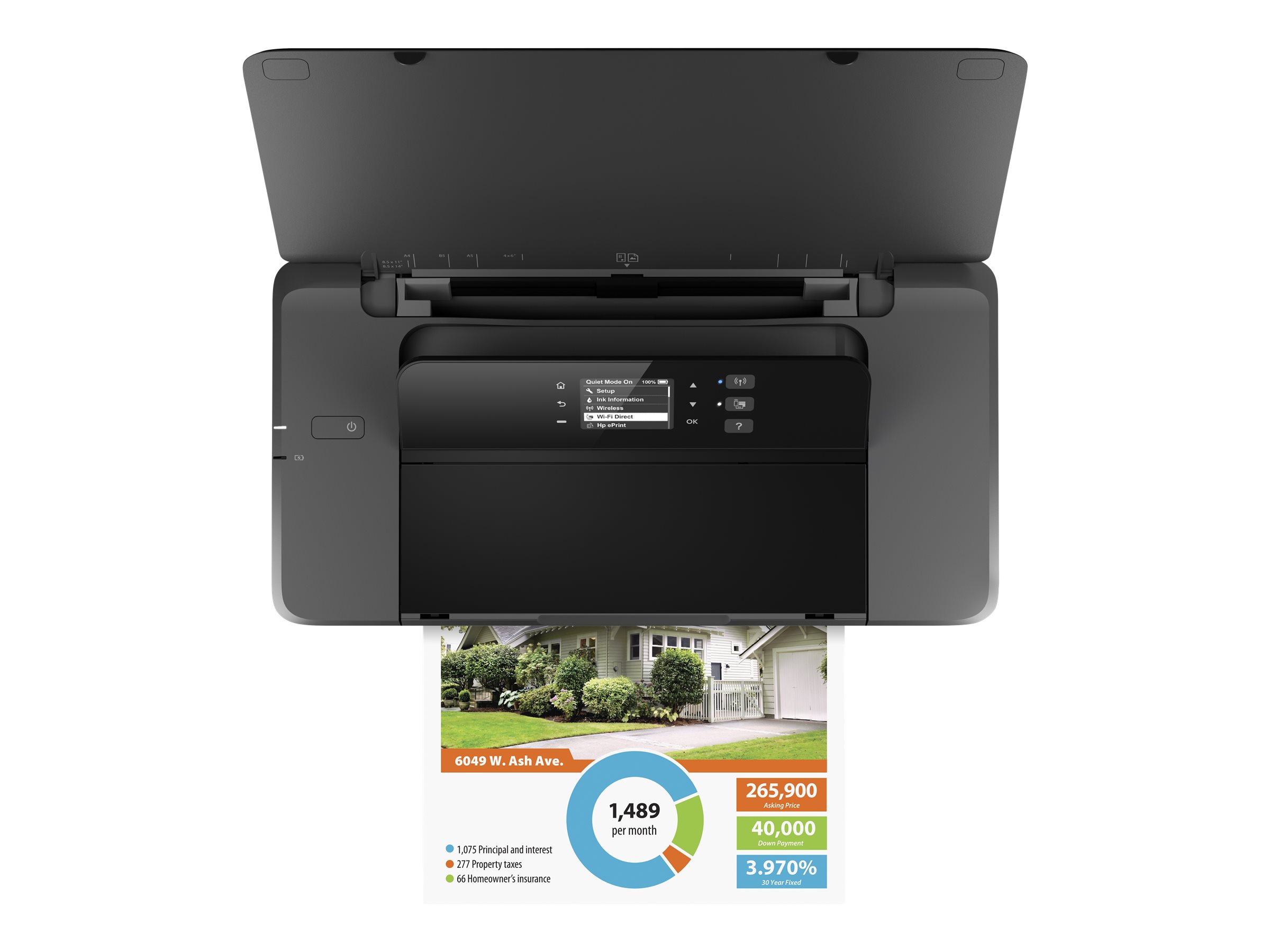 HP Officejet 200 Mobile Printer inkjet printer