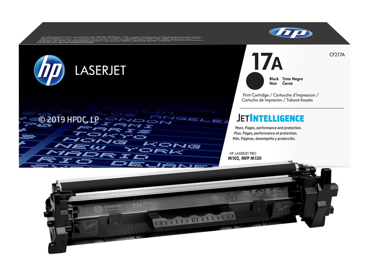 HP 17A       Schwarz     LaserJet    Tonerpatrone