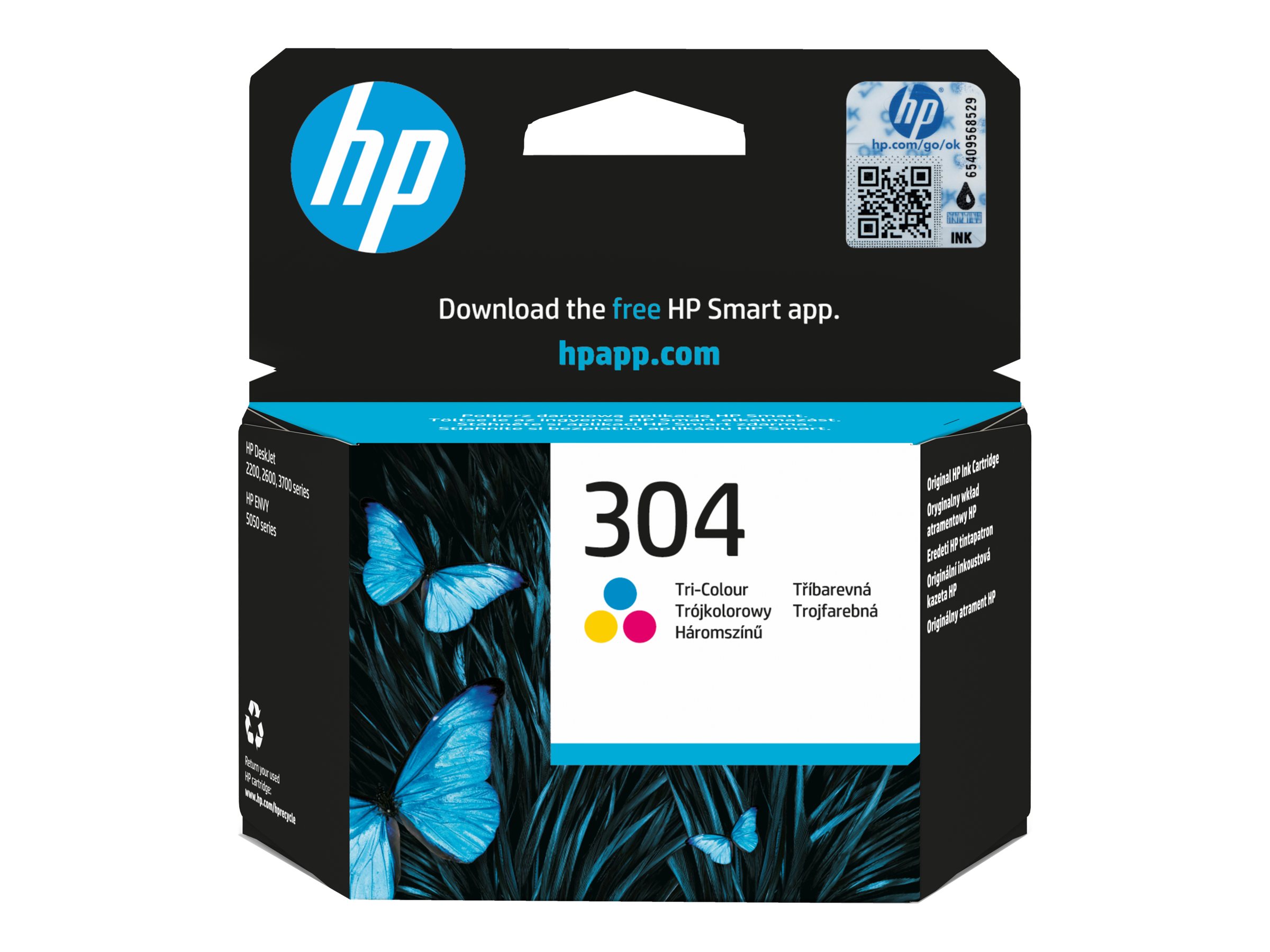 HP 304      Dreifarbg           Tintenpatrone