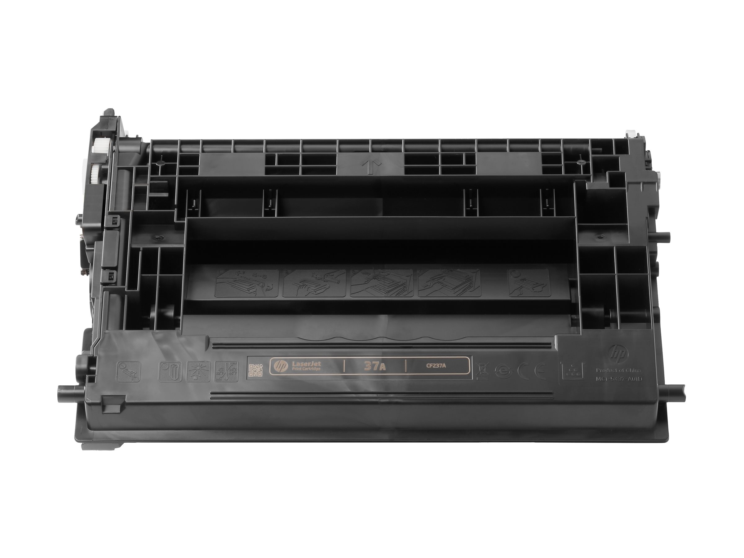 HP 37A       Schwarz     LaserJet    Tonerpatrone