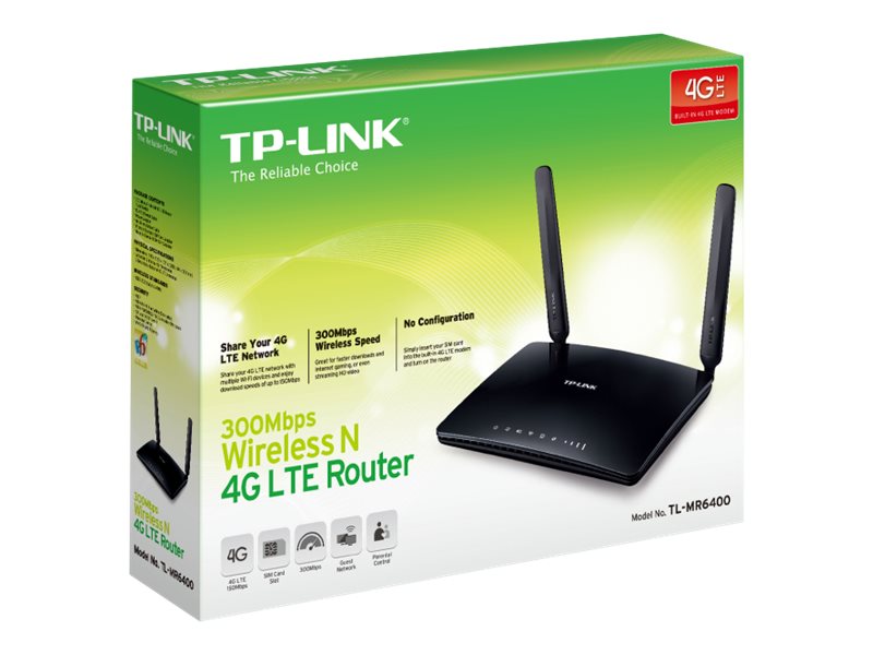 TP-Link WL-Router TL-MR6400 (LTE/4G/Modem/300MBit)