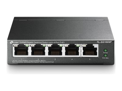 TP-Link Switch 5x GE TL-SG1005P (4xPOE/65W)V6.6