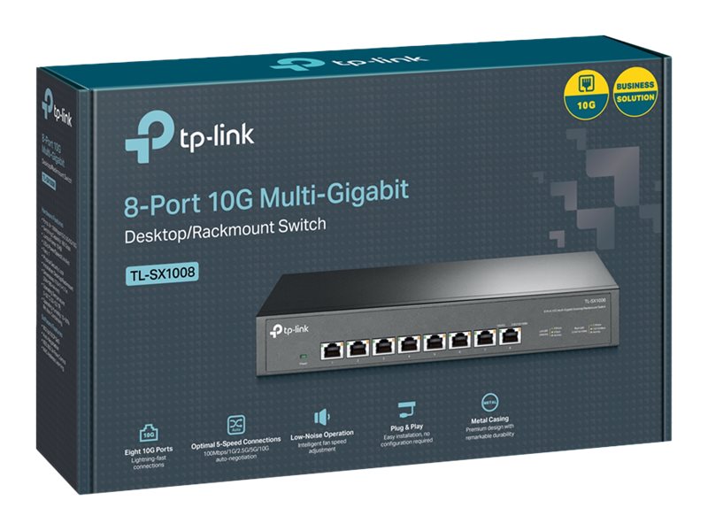 TP-Link Switch 8x 10G Multi-Gigabit TL-SX1008 V4.4