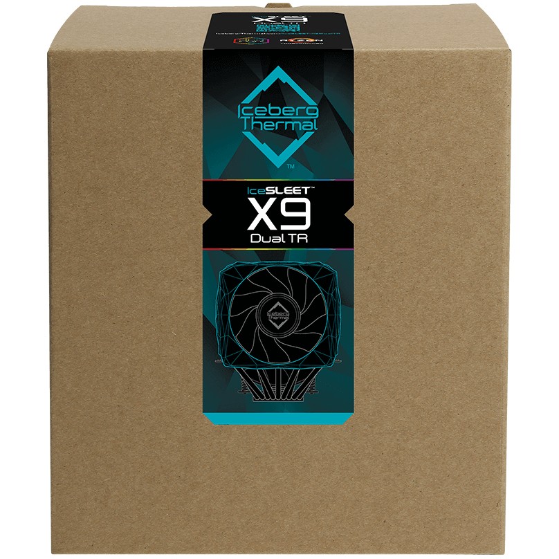 ICEBERG THERMAL IceSLEET X9 Dual TR ARGB - Threadripper only