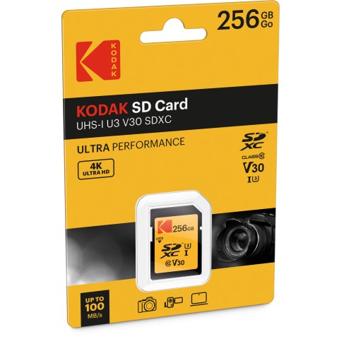 Kodak SD 256GB UHS-I U3 V30 Ultra