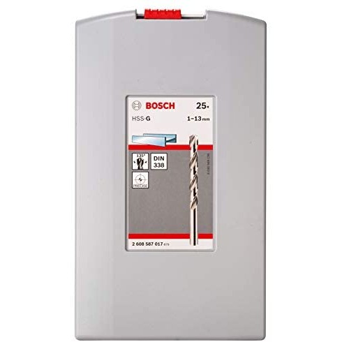 Bosch Metallbohrer-Set HSS-G 2608587017 ProBox 25tlg DIN 338 135° 1-13mm