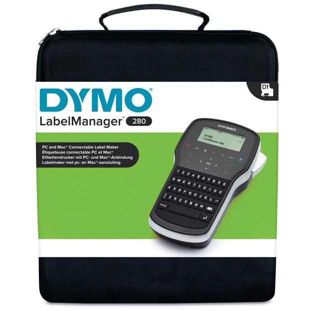 DYMO LabelManager 280  im praktischen Koffer(SoftCase)Qwertz