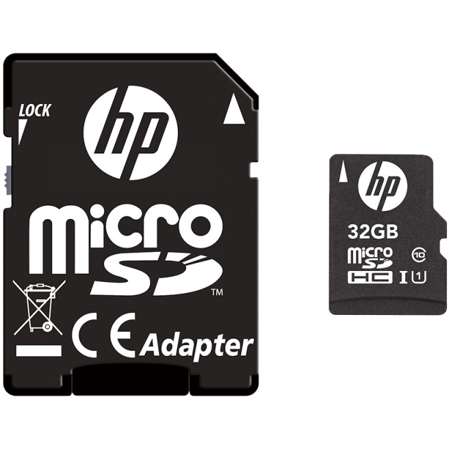 SD MicroSD HC Card 32GB HP mi210