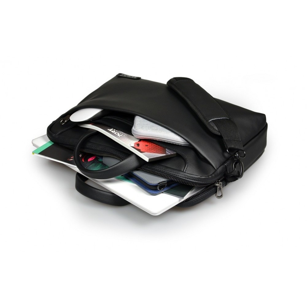 Port NB Tasche Zürich TL 35,6-39,6cm (14-15,6) schwarz