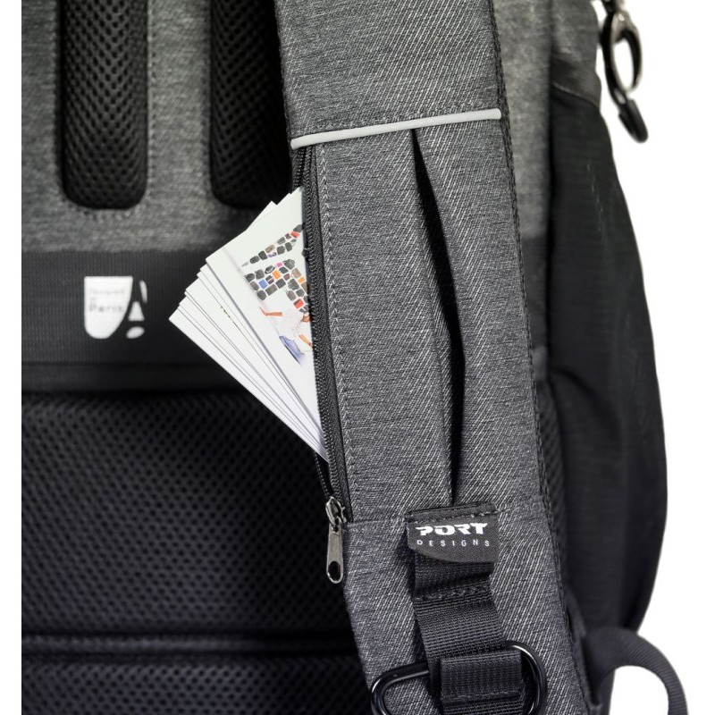 Port NB Rucksack Montreal Backpack for Laptop 15.6-16 black