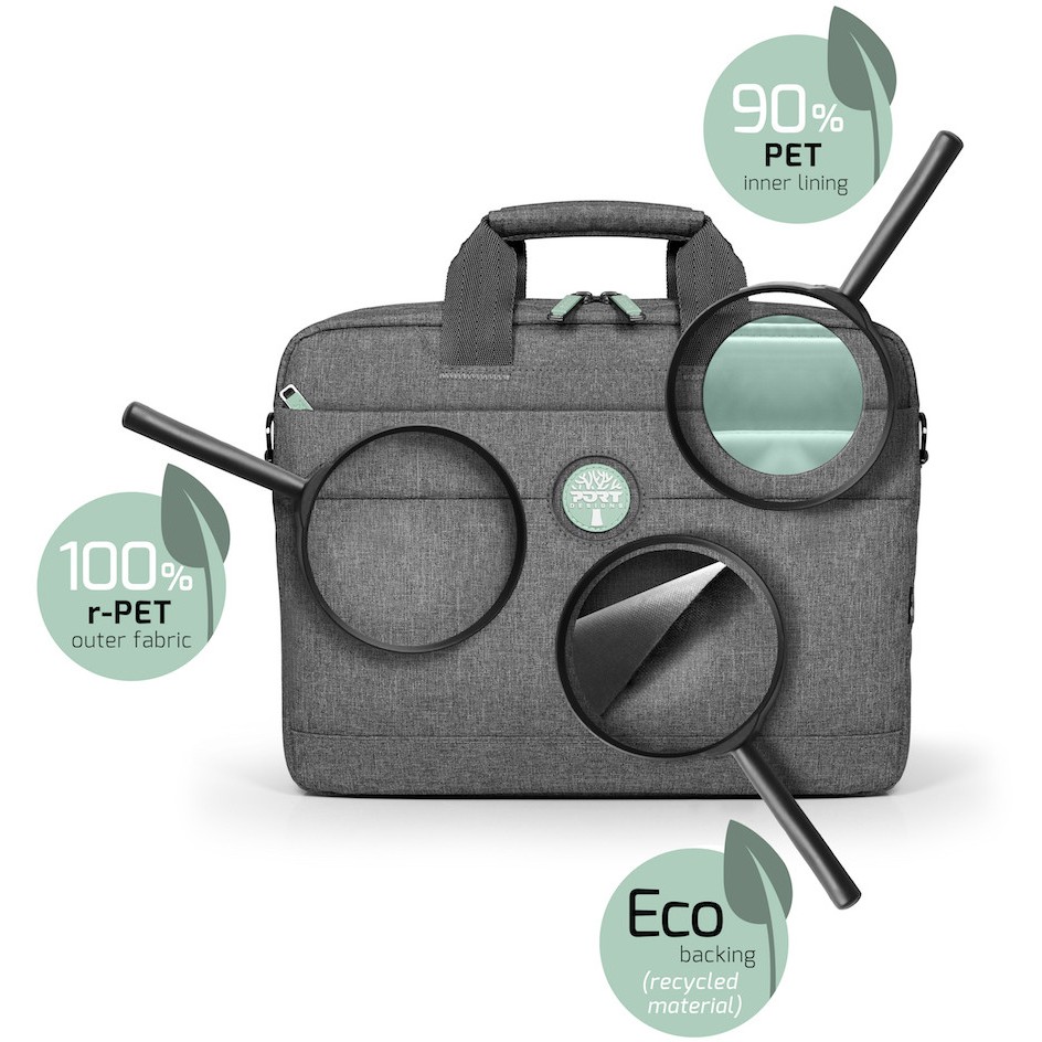 Port NB Tasche Yosemite Eco Toploading (13-14) grey