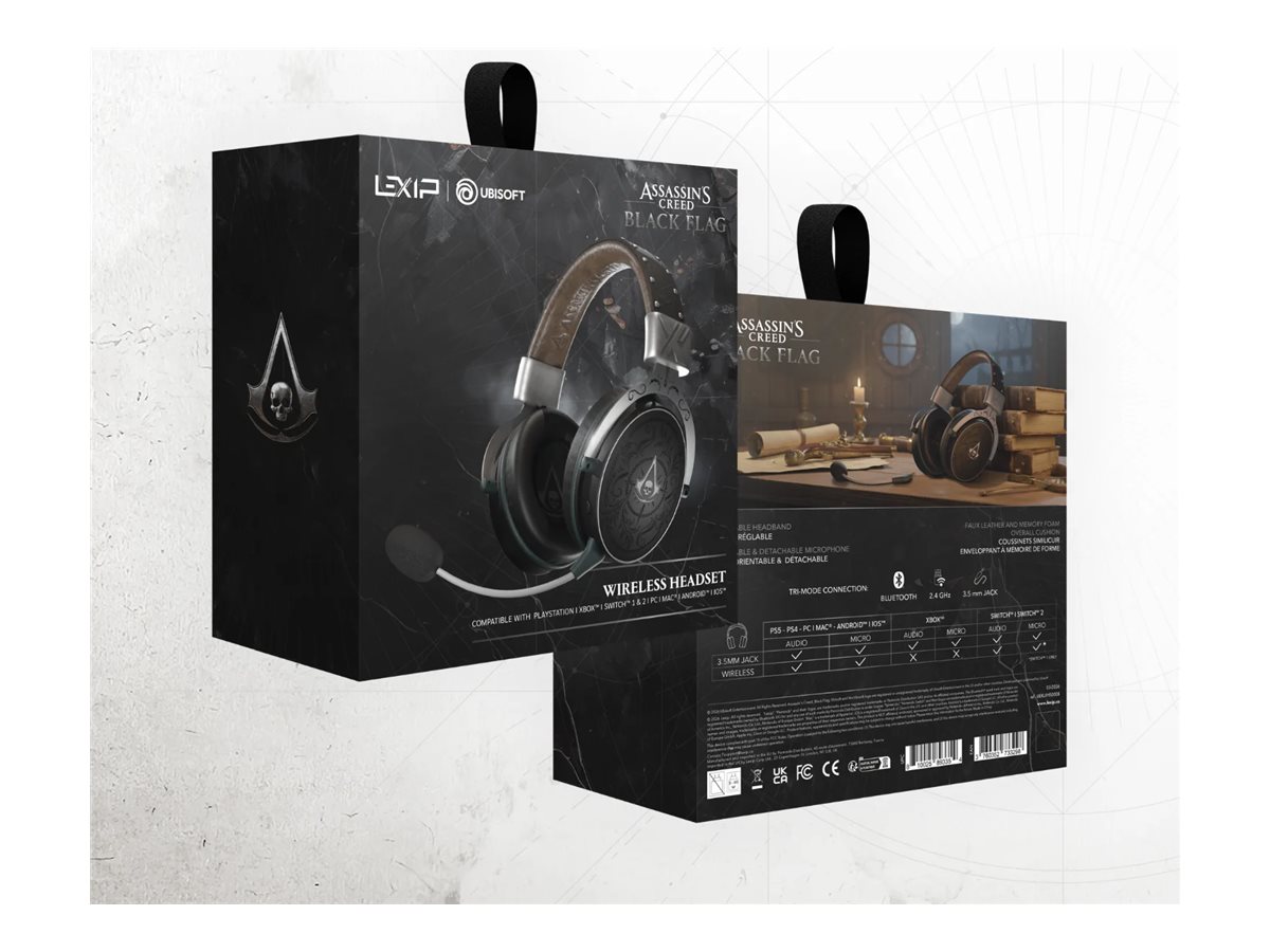LEXIP BLACK FLAG RESYNCED TATOO HEADSET