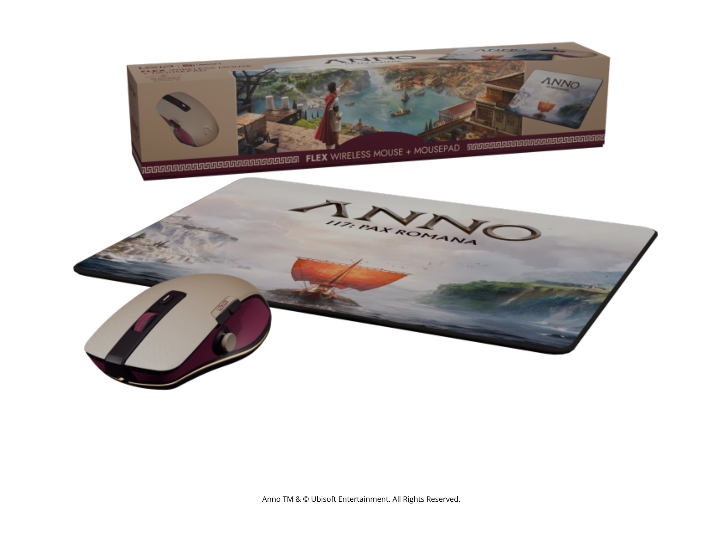 LEXIP X UBISOFT ANNO 117 Bundle Mouse