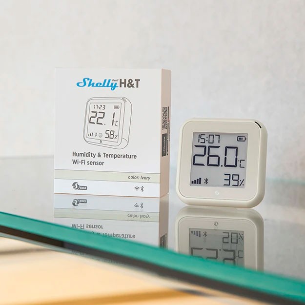 SHELLY H&T Gen3 Ivory Sensor