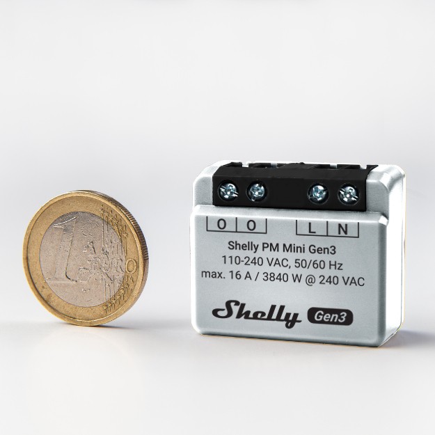 SHELLY PM Mini Gen3 Power Meter