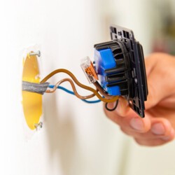SHELLY Wall Switch 1 Black Switch