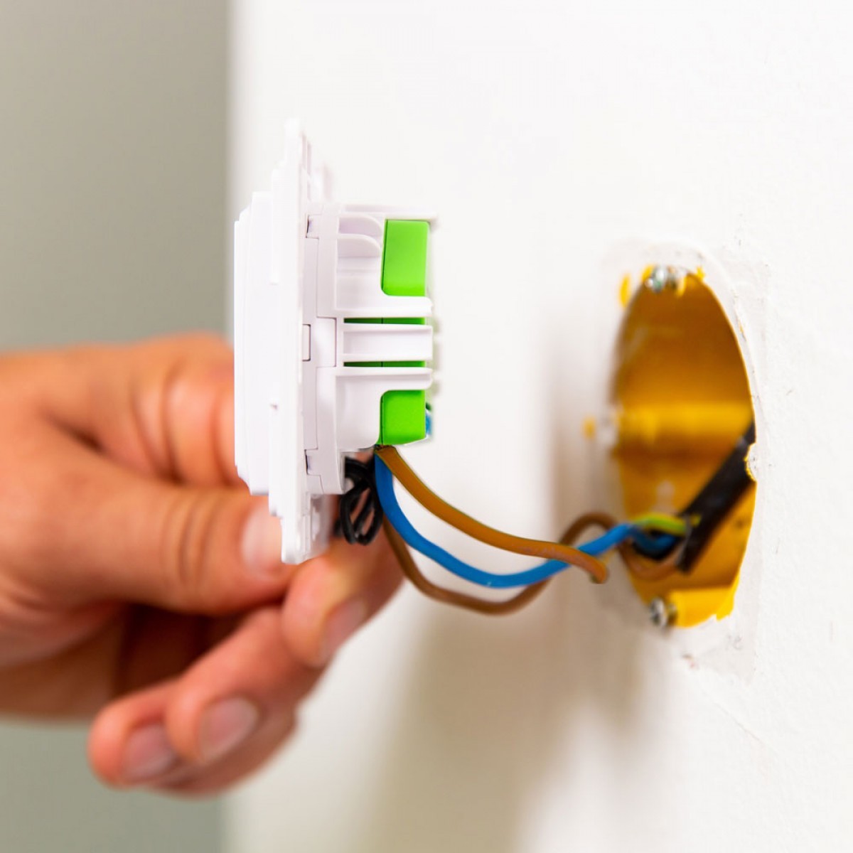 SHELLY Wall Switch 1 White Switch
