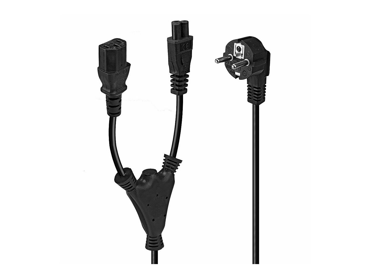 LINDY Power Y-Kabel 2m