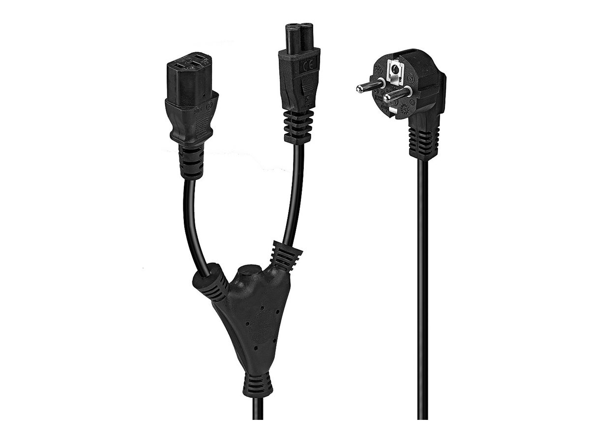 LINDY Power Y-Kabel 2m