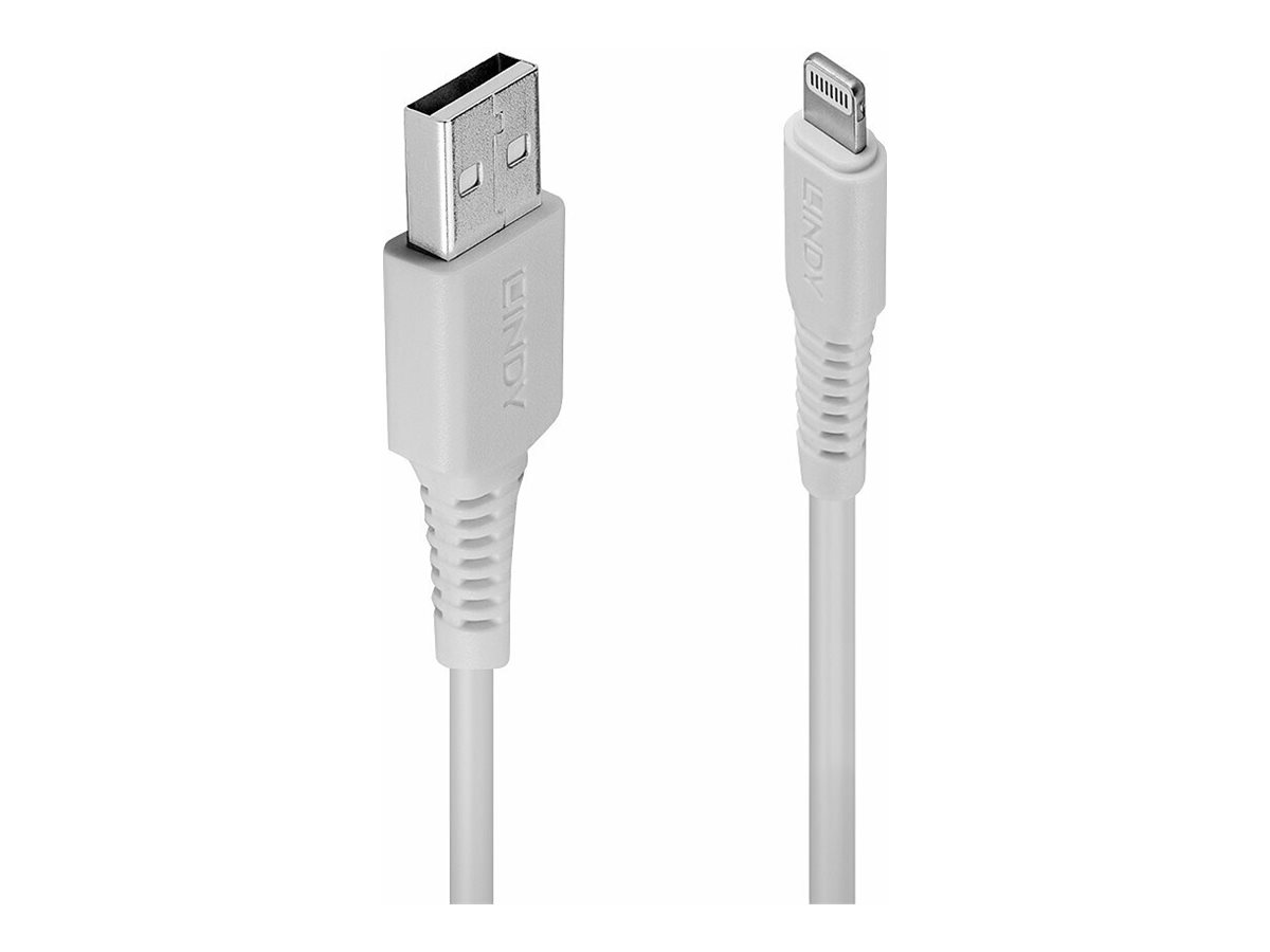 LINDY USB an Lightning Kabel weiß 1m