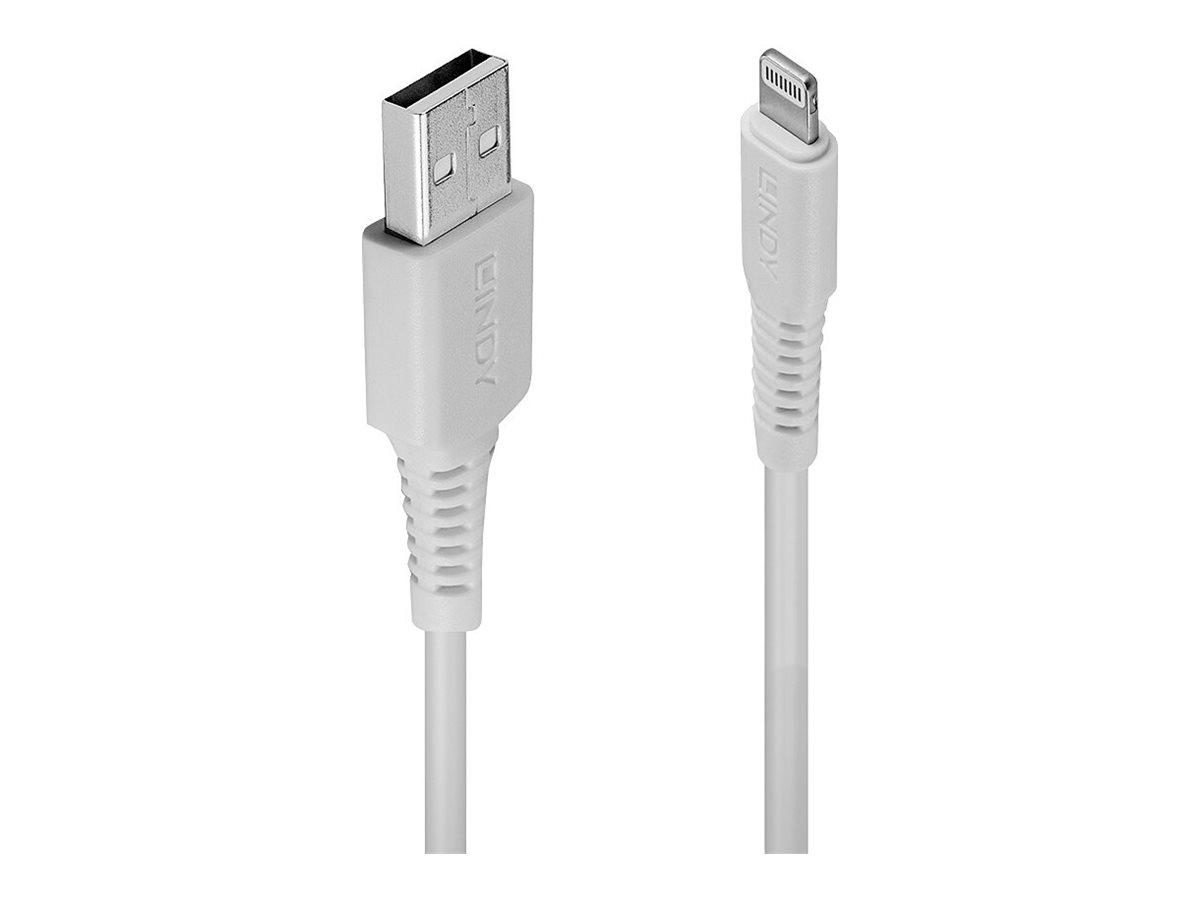LINDY USB an Lightning Kabel weiß 1m
