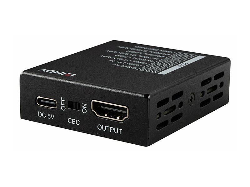 Lindy HDMI 4K60 EDID-Manager Bu/Bu 4K60 schwarz