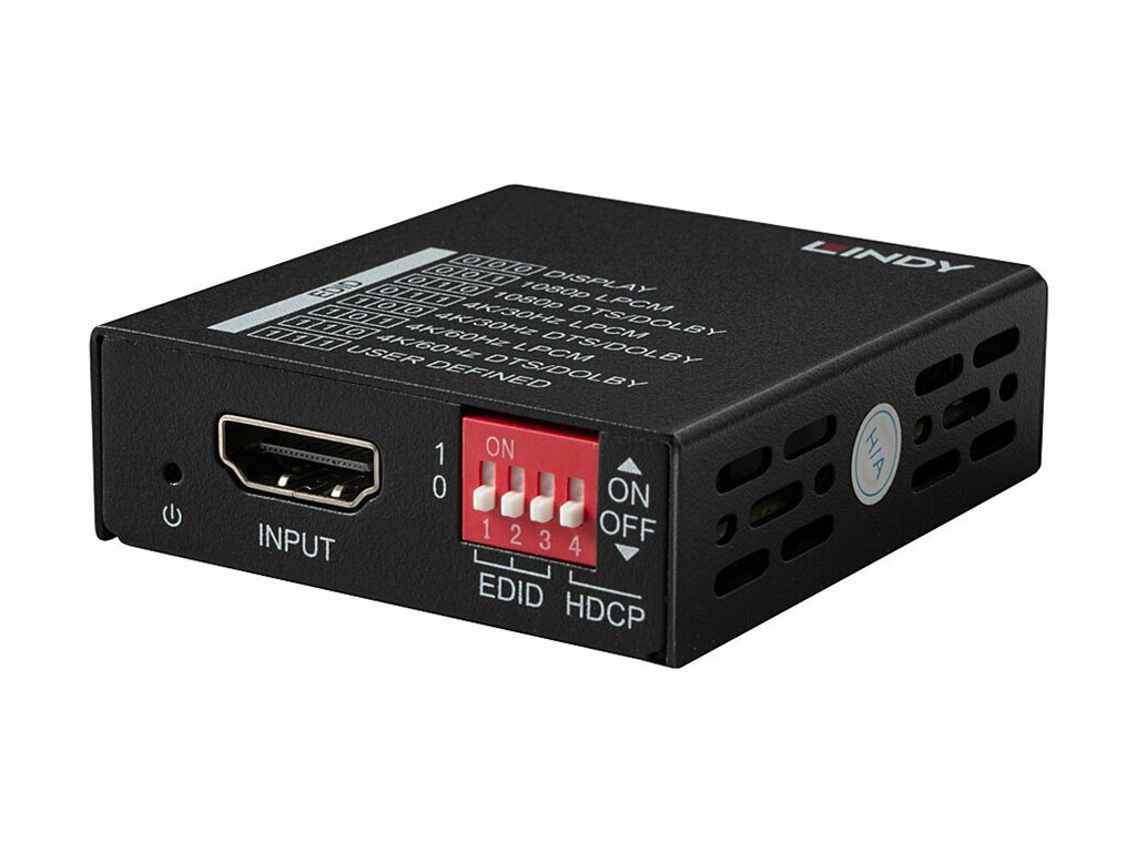 Lindy HDMI 4K60 EDID-Manager Bu/Bu 4K60 schwarz