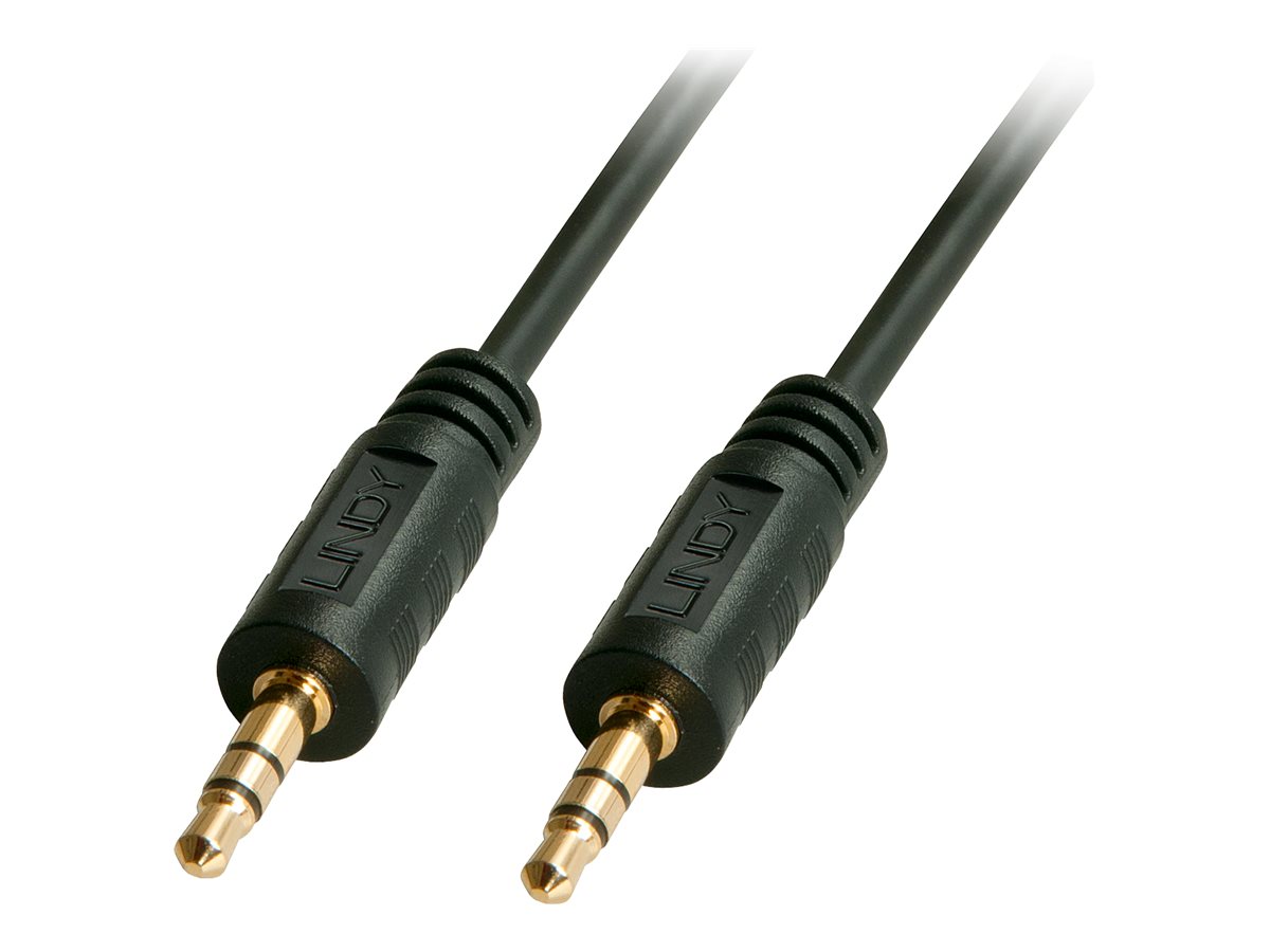 Lindy 35640 Audio-Kabel 0,25 m 3.5mm Schwarz
