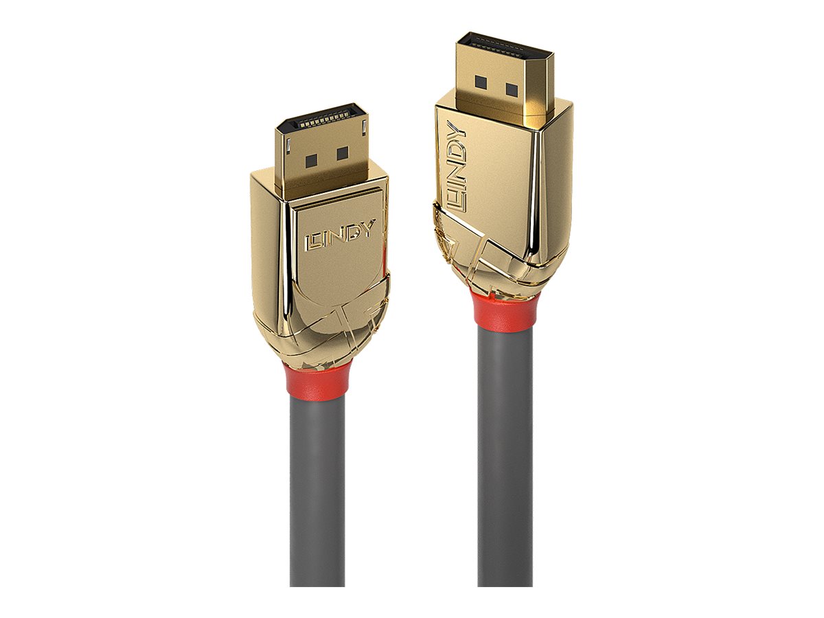 LINDY 5m DisplayPort Kabel Gold Line