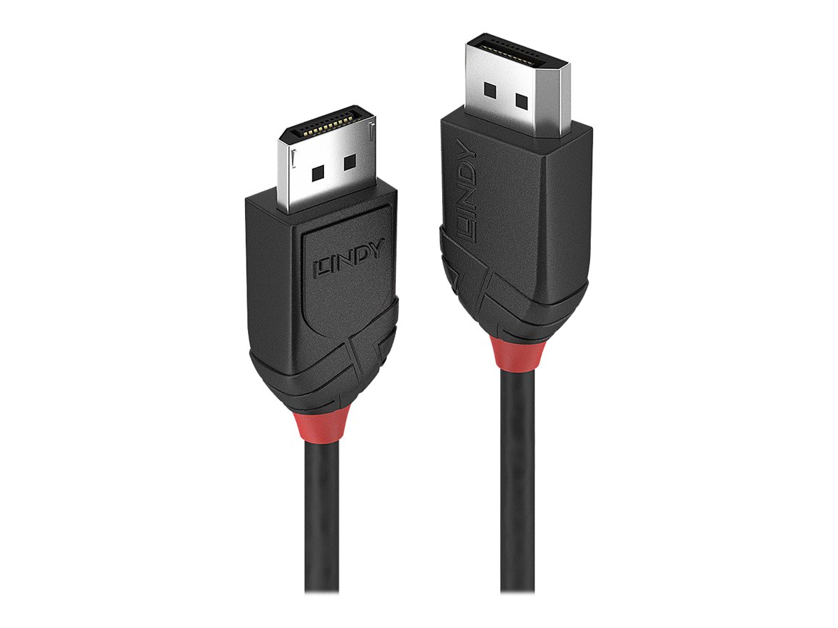 Lindy 36491 DisplayPort-Kabel 1 m Schwarz
