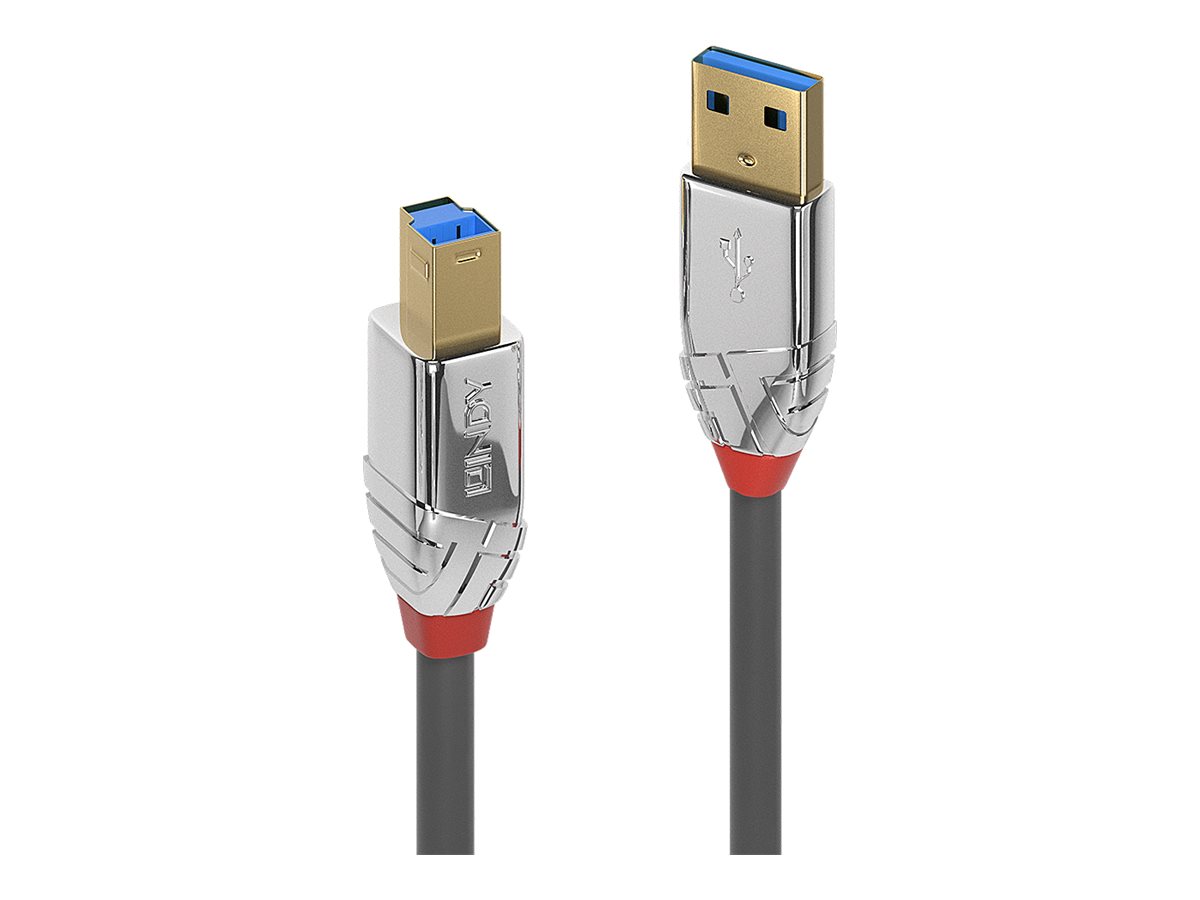 LINDY 1m USB 3.0 Typ A/B Kabel Cromo