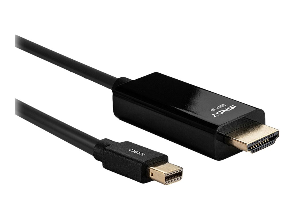 LINDY Mini DisplayPort/HDMI 4K30 1m