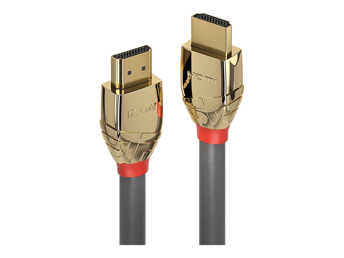 LINDY 2m High Speed HDMI Kabel Gold