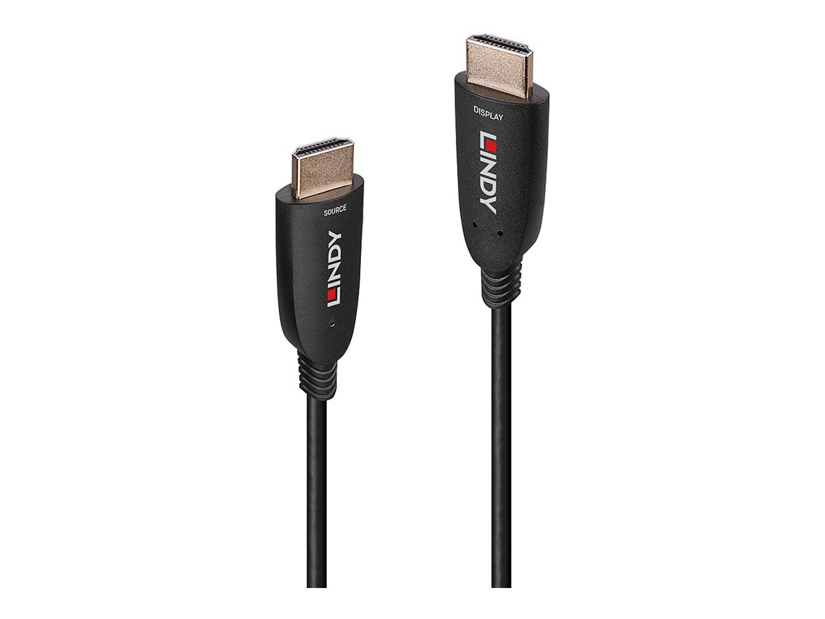 LINDY 10m Fibre-Optic-Hybrid HDMI 8K60 Kabel