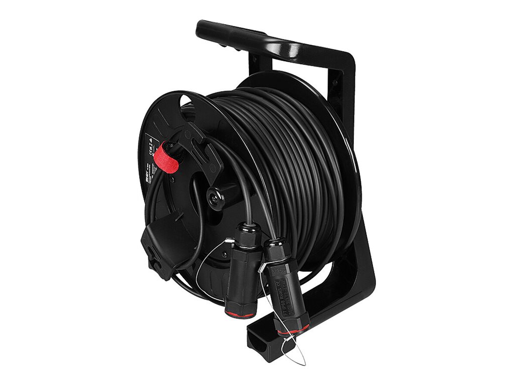 LINDY 50m gepanzert Fibre Optic Hybrid