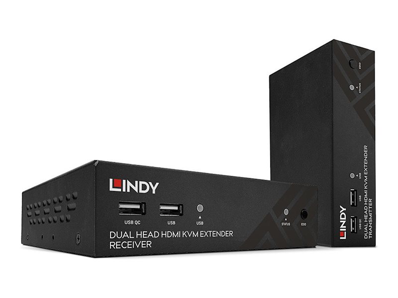 Lindy 39374 KVM-Extender Sender und Empfänger