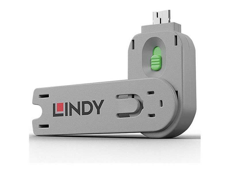 LINDY Schlüssel für USB Typ A Port Schloss grün