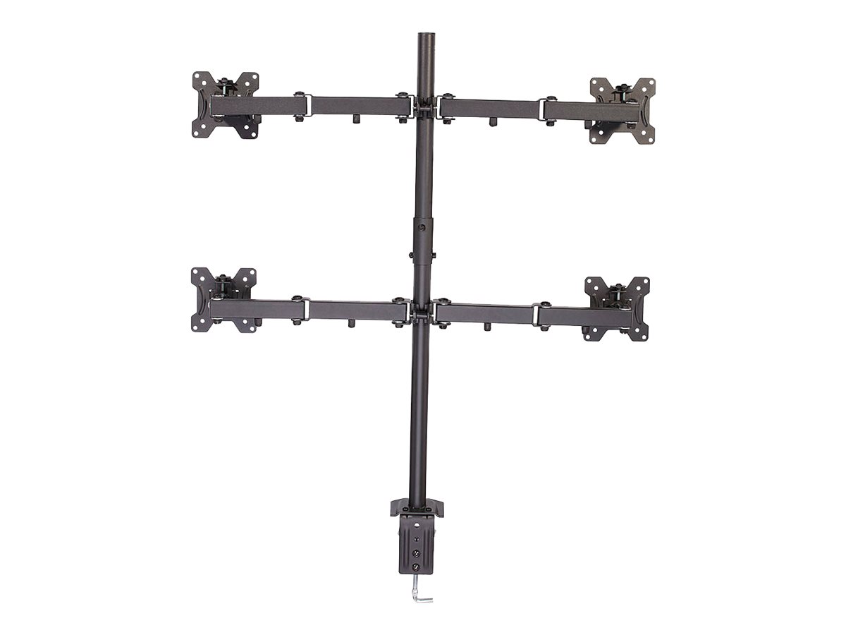 Lindy 40659 Flachbildschirm-Tischhalterung 71,1 cm (28) Schwarz Tisch/Bank