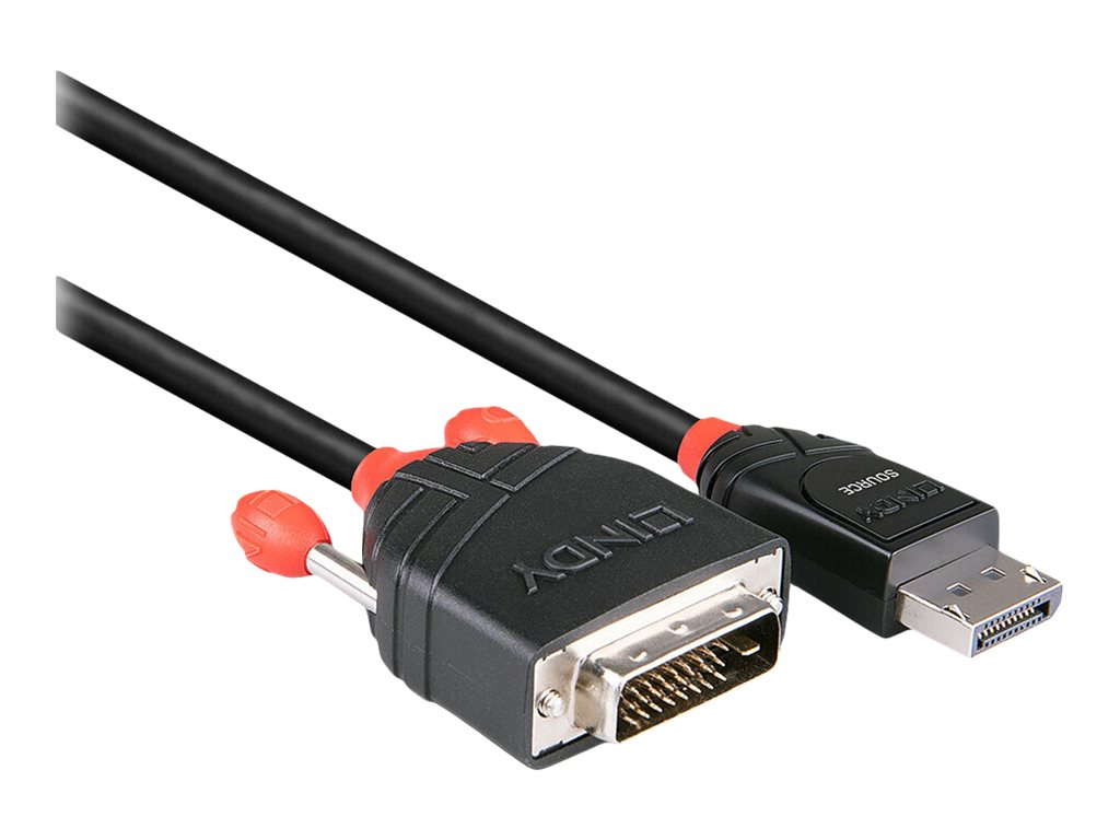 LINDY Kabel DisplayPort an DVI Gerät, 2m