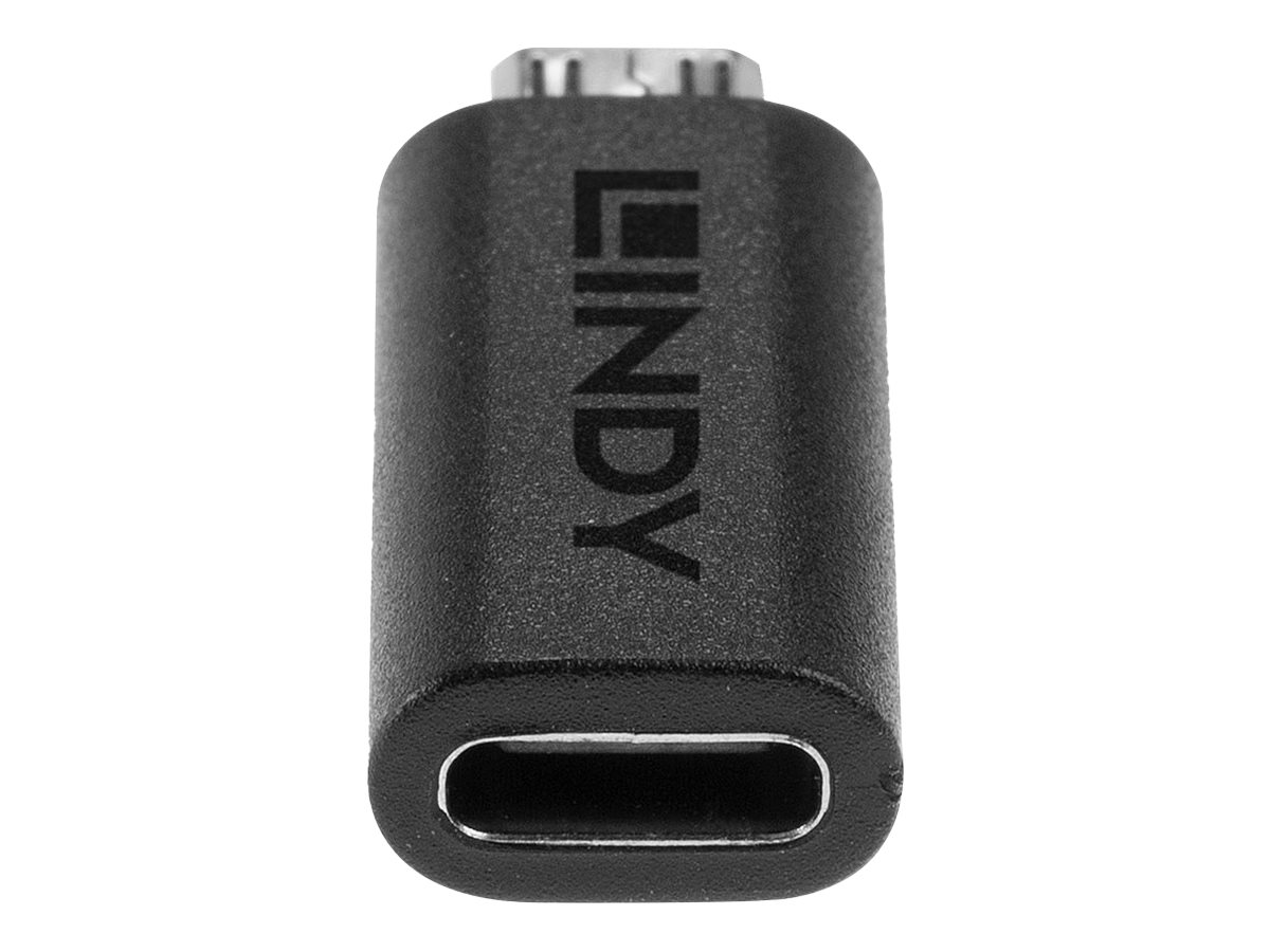 Lindy 41903 Kabeladapter USB Type C USB Type Micro-B Schwarz