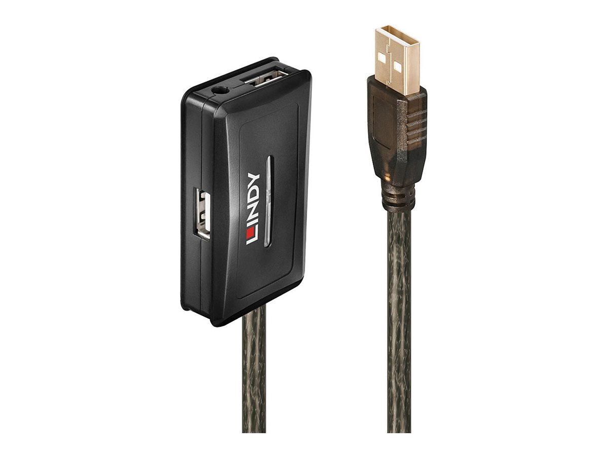 Lindy 42635 Schnittstellen-Hub USB 2.0 480 Mbit/s Grau