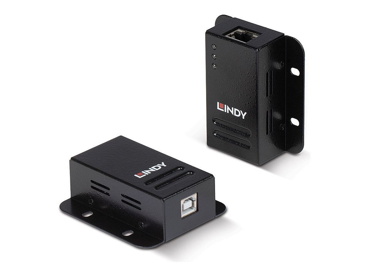 LINDY Extender USB 2.0 Cat5 Power over RJ45 50m